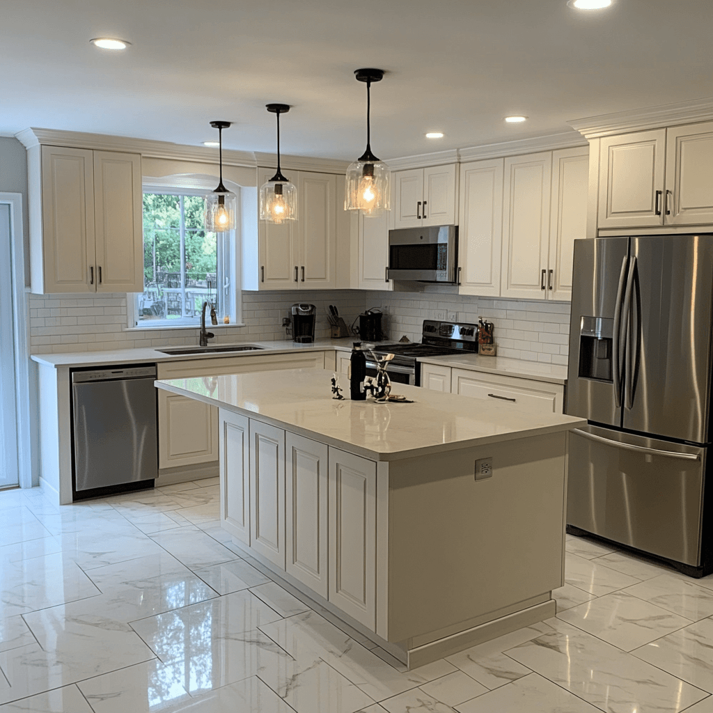 picture of a newly remodeled luxury kitchen